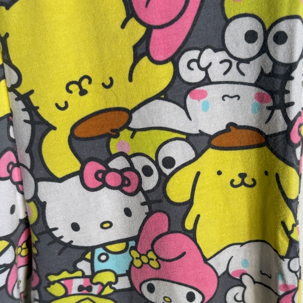 Hello Kitty Patterned Flare Pants - Picture 2 of 2